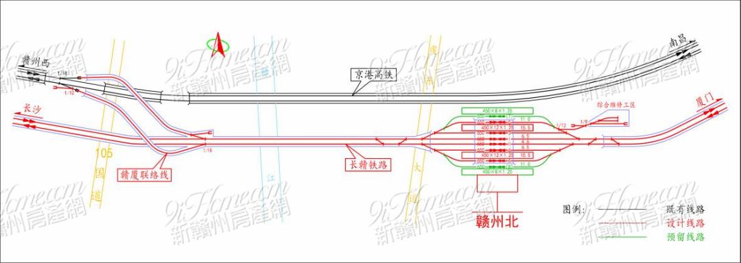 长赣铁路走向最新消息：长赣铁路最新进展揭秘